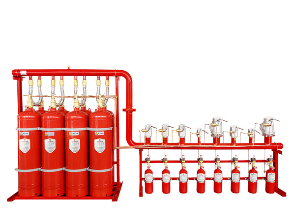 七氟丙烷滅火設備（管網式4.2Mpa)